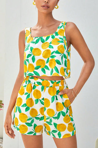 Citrus Cami & Shorts Set