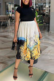 Elegant Skirt and Top Set