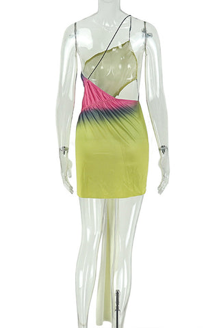 One-Shoulder Casual Dress