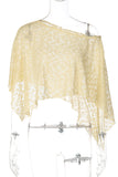 Asymmetrical Knit Cover-Up