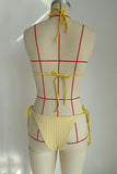 Stylish Bikini Set with Tie Details