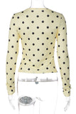Polka Dot Long Sleeve T-Shirt
