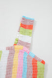 Tiered Smocked Casual Dress