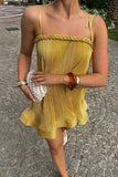 Chic Tie-Strap Mini Dress