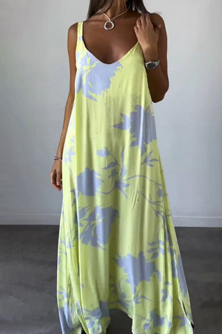 Floral Maxi Casual Dress