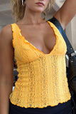 Lace V-Neck Camisole Top