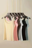 Lace Trim Tank Top