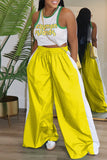 Wide-Leg Casual Pants