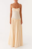 Spaghetti Strap Casual Maxi Dress
