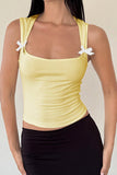 Bow-Accent Tank Top