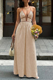 Strappy Maxi Casual Dress