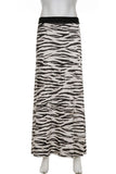Animal Print Maxi Skirt