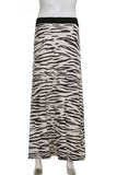 Animal Print Maxi Skirt