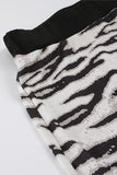 Animal Print Maxi Skirt