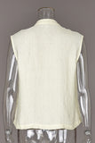 Sleeveless Knot-Detail Tank Top