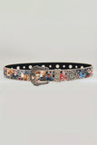 Floral Embellished Belt