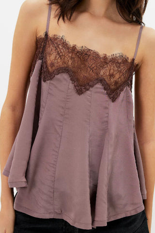 Lace Trim Camisole Top