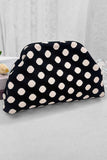 Polka Dot Soft Pouch Bag