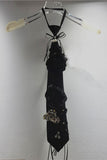 Embellished Fringe Statement Tie