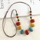 Beaded Cord Necklace