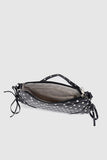 Leopard Print Shoulder Bag with Side Ties