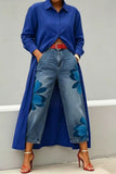 Floral Wide Leg Pants