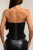 Lace-Up Corset Tank Top