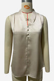 Button-Detail V-Neck Tank Top