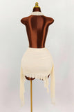 Draped Halter Mini Dress