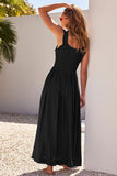 Smocked Maxi Summer Dress