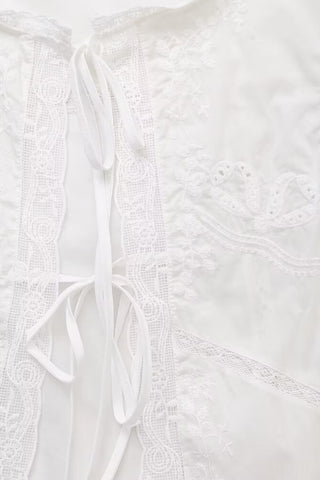 Tie-Front Sleeveless Blouse