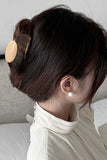 Marbled Acetate Claw Hair Clip