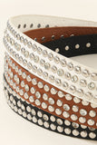 Studded Buckle Belt