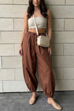 Elastic Waist Balloon Pants