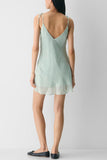 Tie Strap Wrap Mini Dress