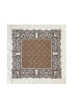 Patchwork Floral Print Square Scarf