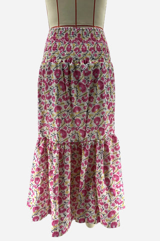 High-Waist Flowing Maxi Skirt