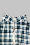 Plaid Two-Piece Pants Set
