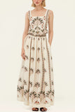 Elegant Patterned Skirt Set