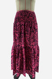 High-Waist Flowing Maxi Skirt