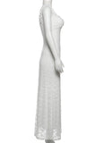 Elegant Lace Vacation Dress