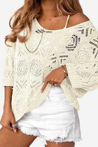 Stylish Crochet Knit Top