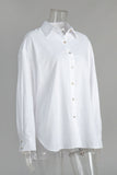 Button-Front Collared Shirt