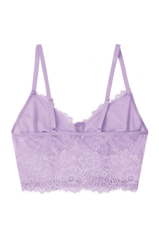 Lace Halter Crop Top