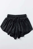 Elastic-Waist Casual Shorts