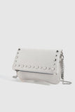 Studded Flap Chain Shoulder Bag