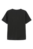 Cherries Graphic Print Crew Neck T-Shirt