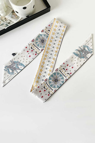 Tarot Patterned Printed Scarf