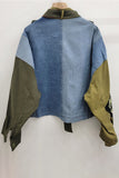Patchwork Utility Cargo Jacket