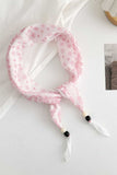 Paisley Print Fringed Scarf